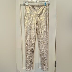 Mono B Gold Snake Leggings NEW